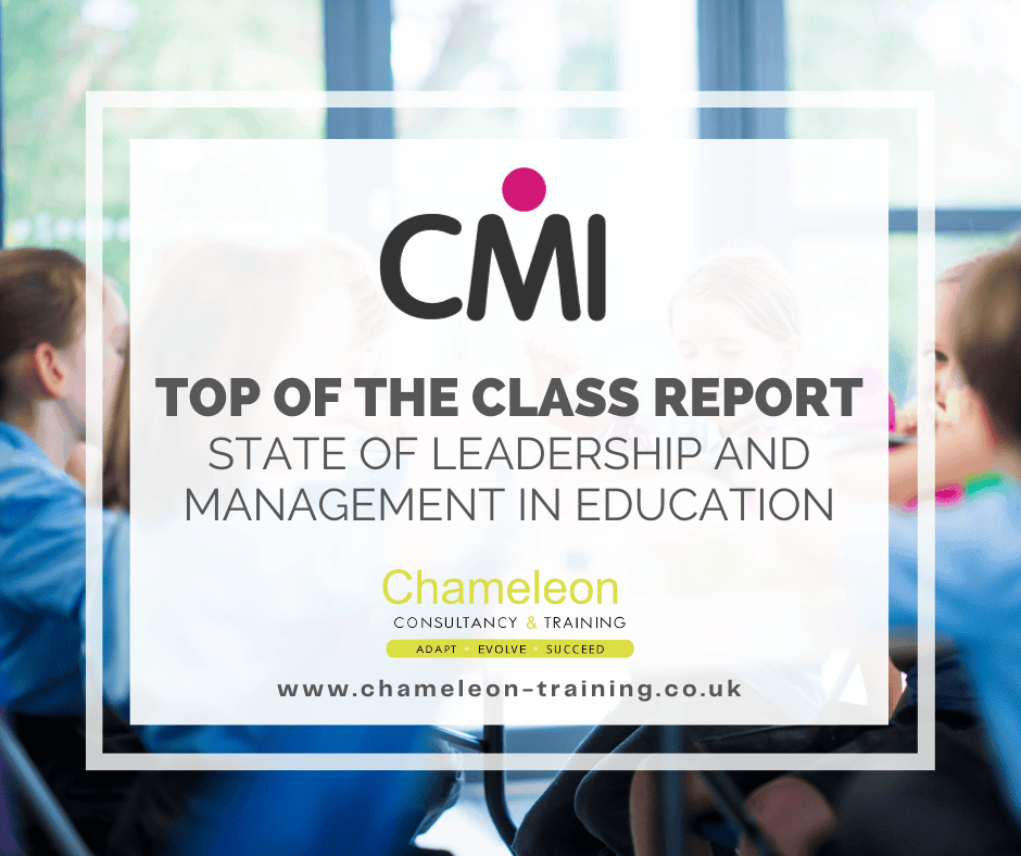 CMI Top of the class report - State of leadership and management in education
