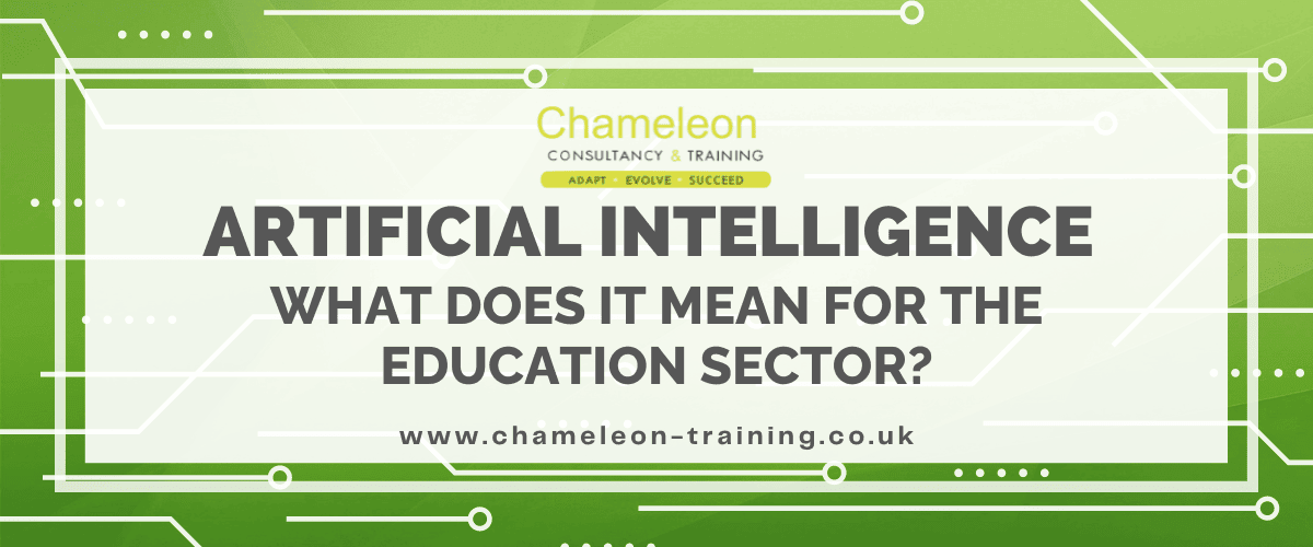 Artificial Intelligence – What does it mean for the education sector cover